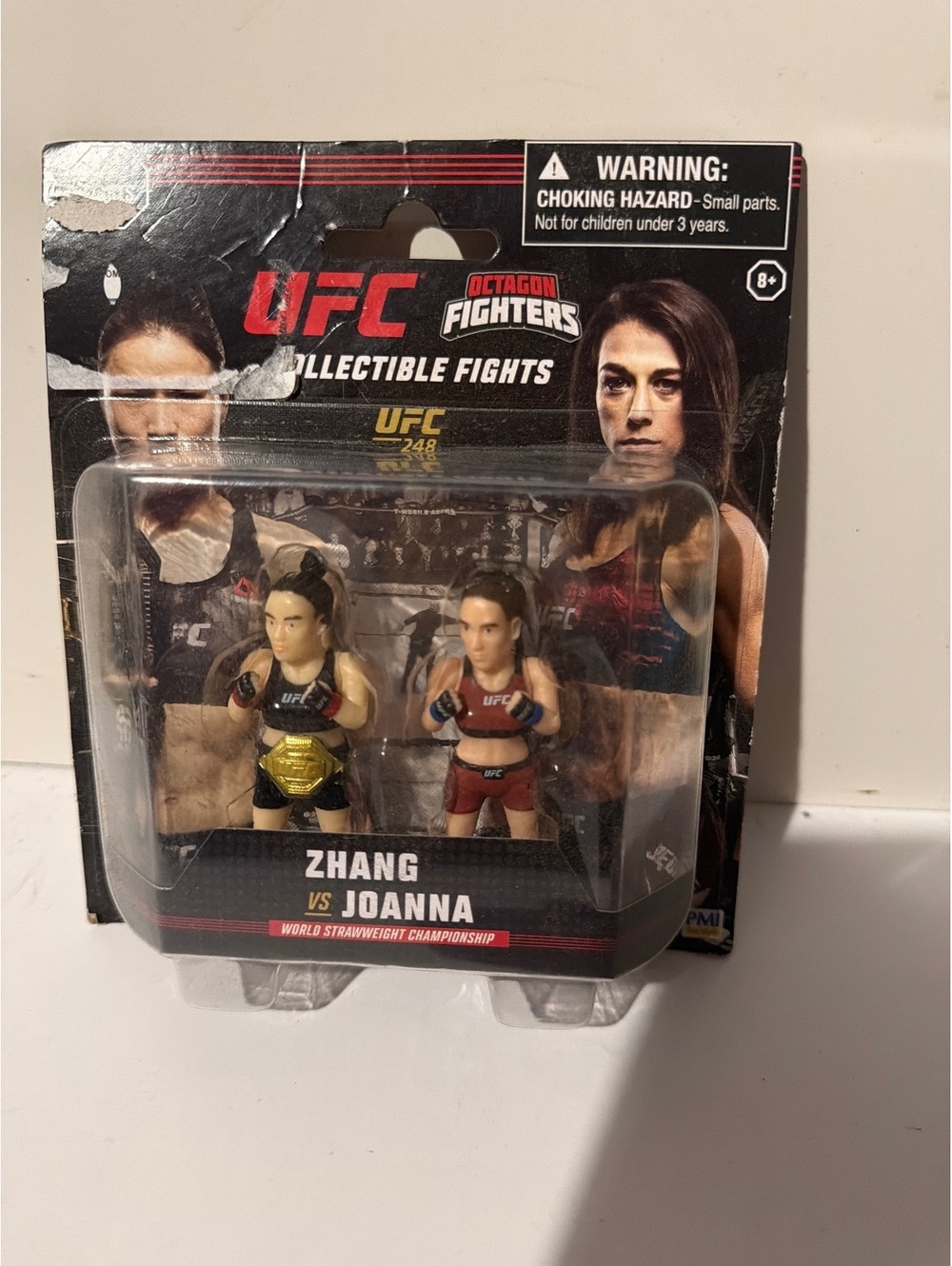UFC Octagon Fighters Collectible Fights Zhang vs Joanna